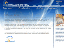 Tablet Screenshot of fromagerie-europa.nl